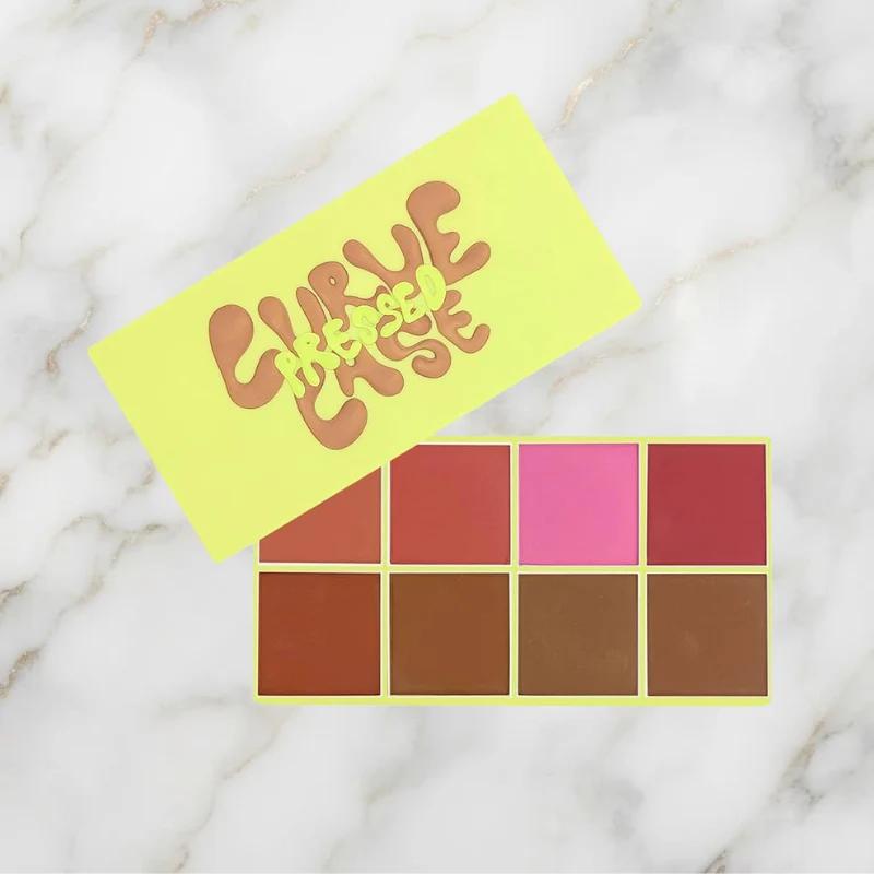 Curve Case Pressed Powder Blush & Bronzer Paleta Made By Mitchell